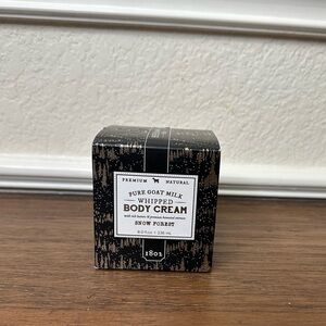 New Beekman 1802 Whipped Body Cream Goat Milk 8 oz snow forest
